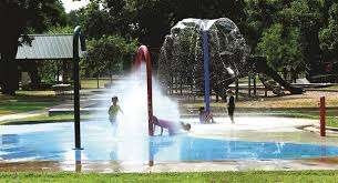 Frisco Commons Park Splash Pad in Frisco Texas