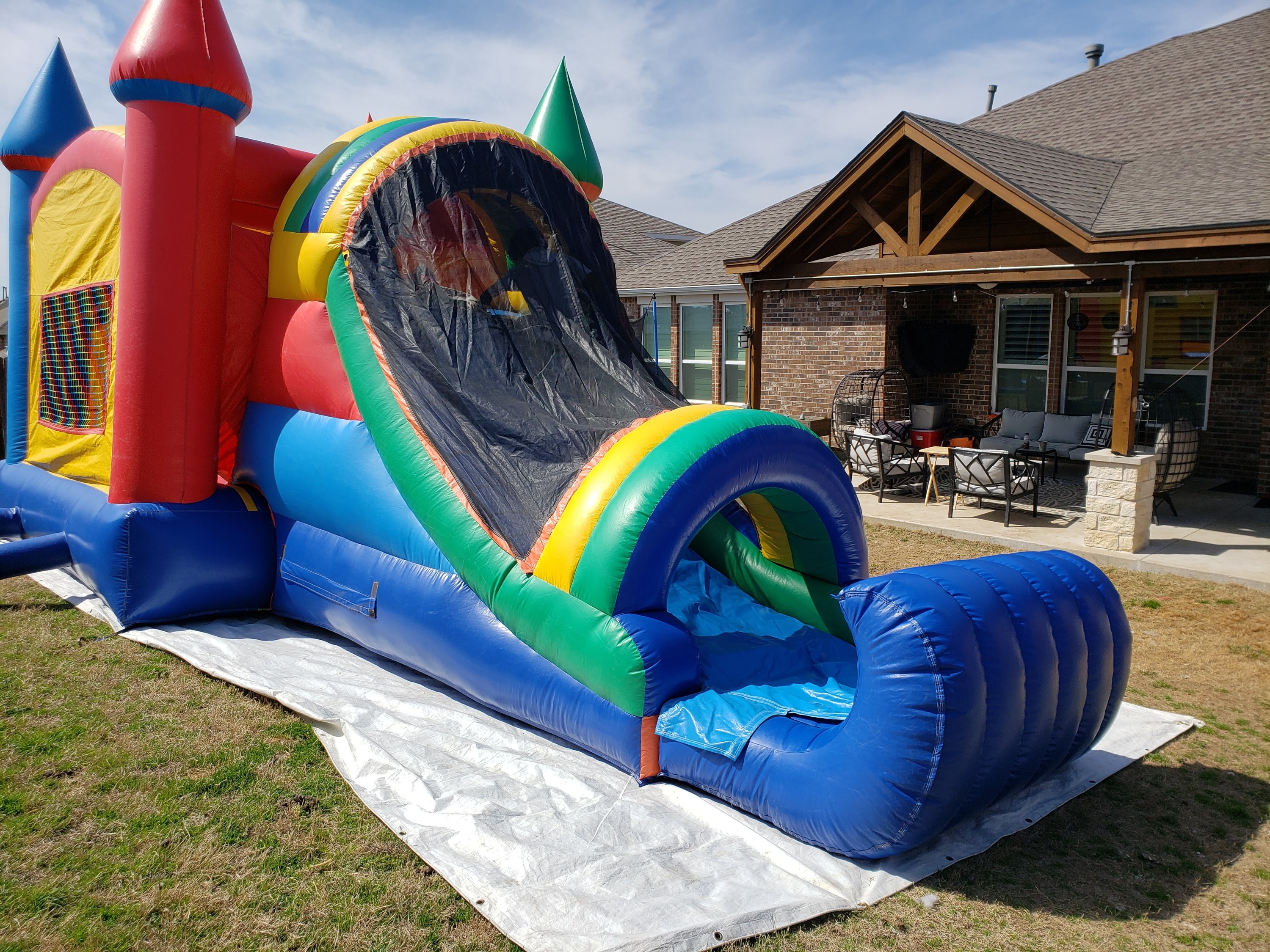 Bounce House with Slide Rental