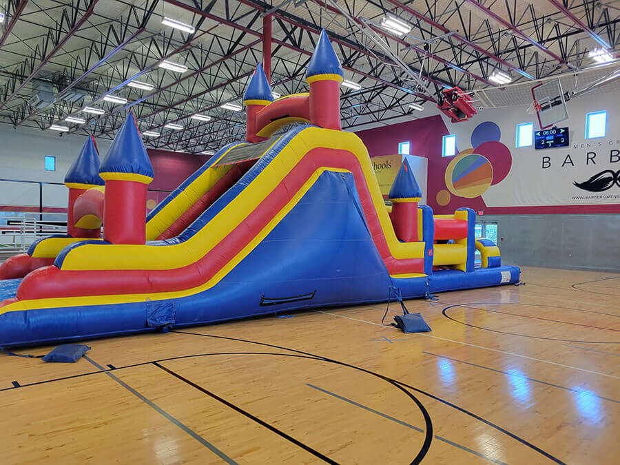 Obstacle course inflatable rental from Fun Times Party Rental