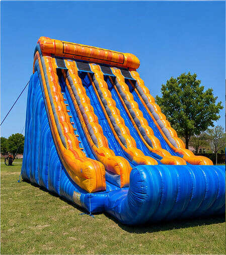 Large inflatable slide rental for church festivals