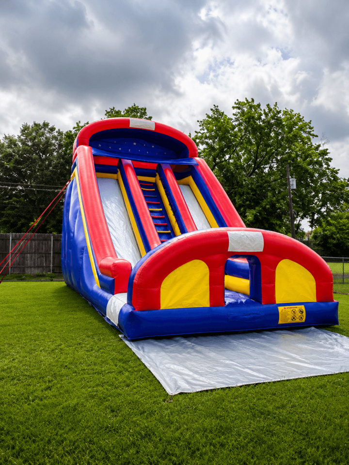 Inflatable dry slide rental