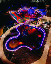 Joya glow in the dark playground in Farmers Branch Texas