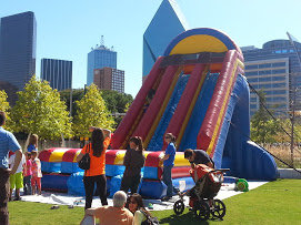 Dallas Cowboy Funhouse - Bounce House with Slide - Dallas Party Rental