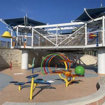 Oak Point Recreation Area Sprayground in Plano Texas