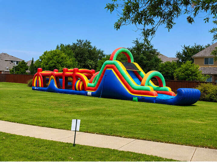 Kid-friendly obstacle course rental for daycare and preschool events