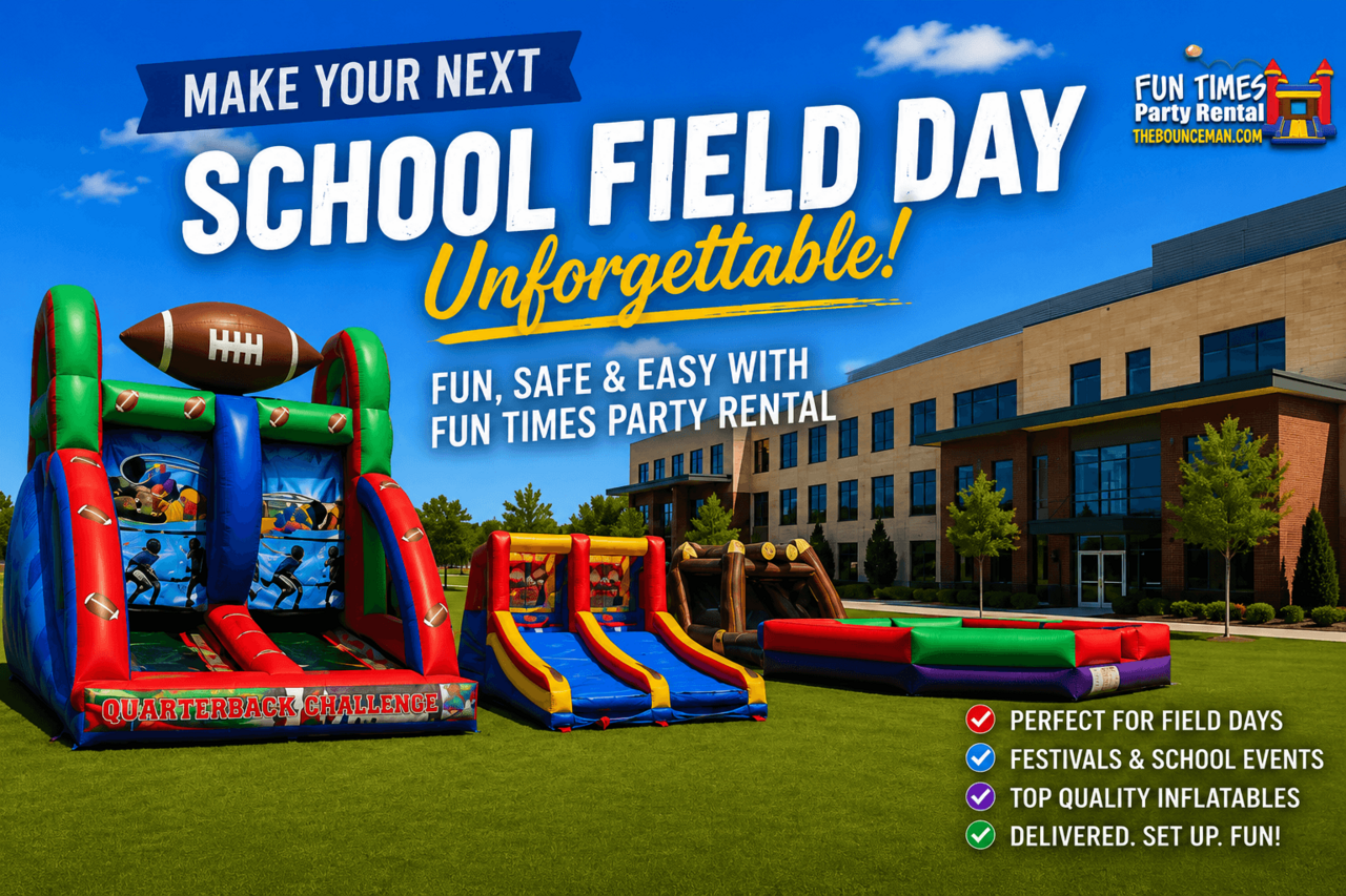 School Field Day & Event Rentals | Fun Times Party Rental