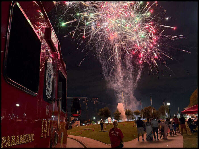 Wylie Fireworks Founders Park