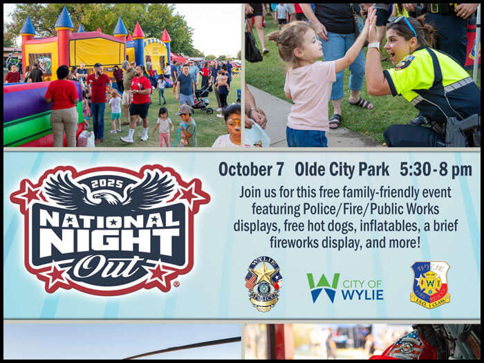 National Night Out Event Wylie