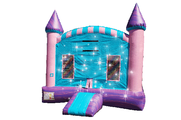 Princess-Glitter-Bounce-House