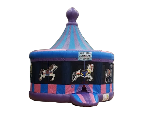 Princess-Carousel-Bounce-House-222