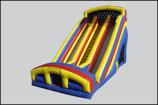 22Ft Front Load Double Lane Slide 505