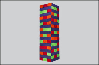 Blacklight Tumbling Blocks (Jenga)