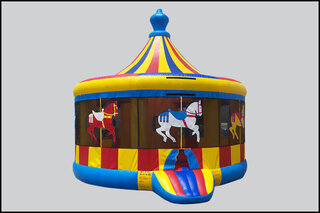 Carousel Bounce House 205