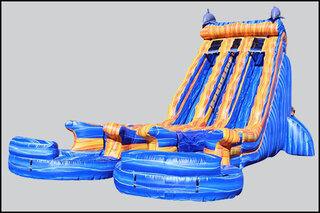 Cool Breeze Double Lane Water Slide 536