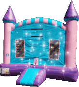 Princess Glitter Bounce House 223