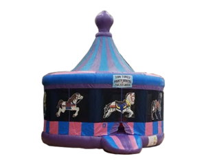 Princess Carousel Bounce House 222