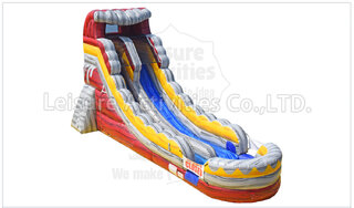 Volcano 18' Water Slide w/ Deep Pool 