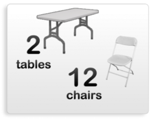 Table & Chair Package 
