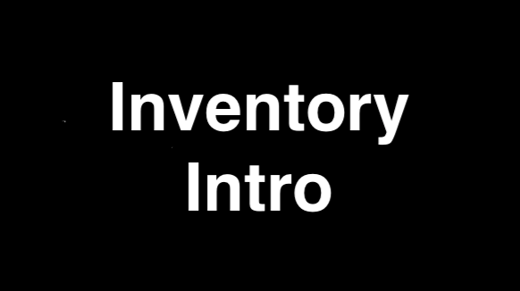 Inventory Intro