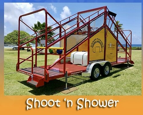 Shoot and Shower Basketball Game