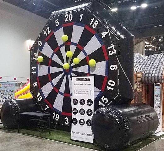 Giant Inflatable Soccer Dart Game