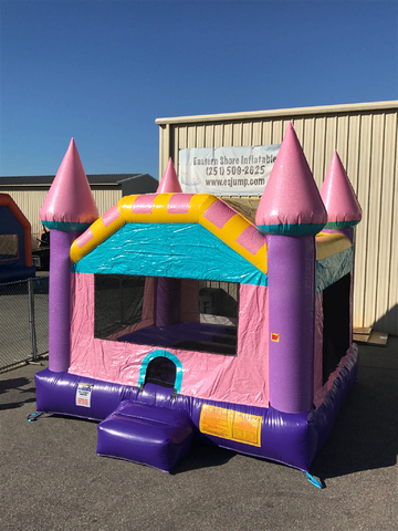 Sparkly Princess Bounce House