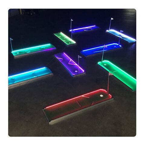 9 Hole Portable LED Mini Golf