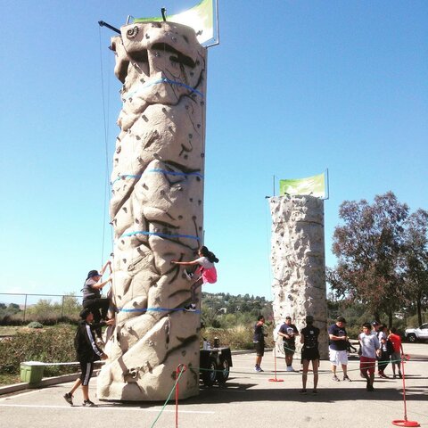 22 Foot Rock Climbing Wall - Rockwall