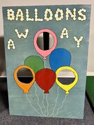 Balloon Bean Bag Toss