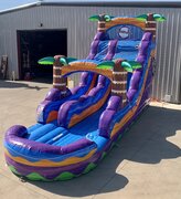 18 Foot Tropical Hurricane Water Slide