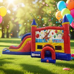 Curious George Happy Birthday Double Lane Combination