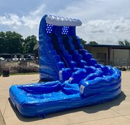 18 Foot Monster Wave Double Lane Water Slide