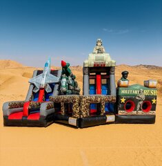 Giant All Out Military Rush Obstacle Course