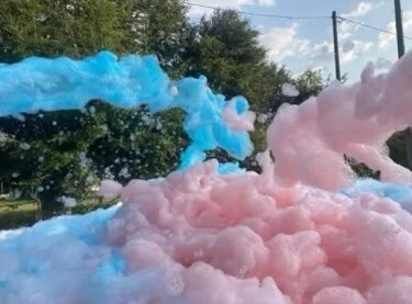 Gender Reveal Foam Party