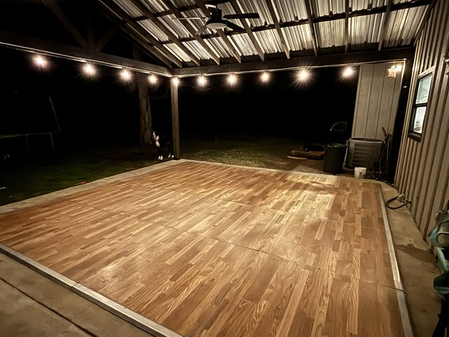 Dance floor 16x16