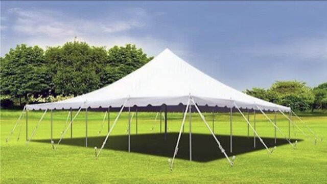 40x40 High Peak Pole Tent 