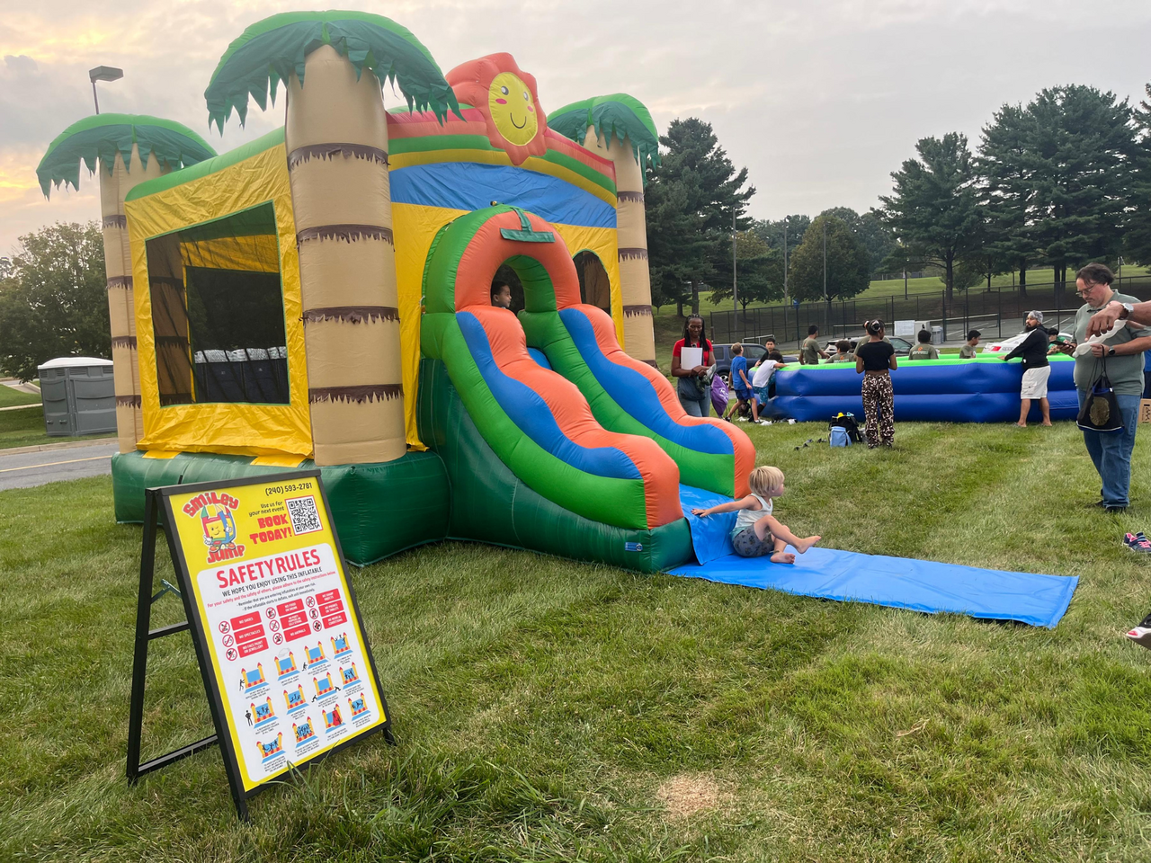 Safety Always Smiley Jump - SIOTO & IOA Certified