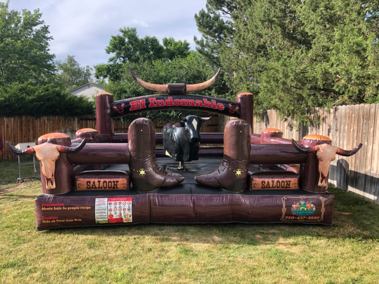 Mechanical bull - ultimate party attraction