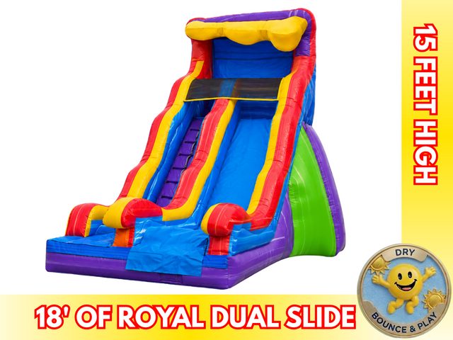 18' Royal Dual Slide With Pool
