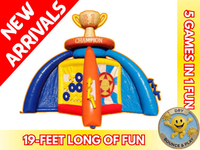 5-N-1 Game - Smiley Jump Rental