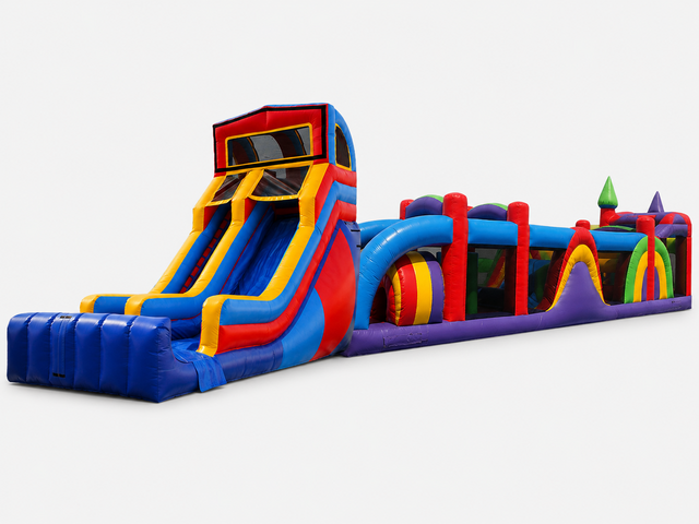 80' Royal Obstacle With Pool