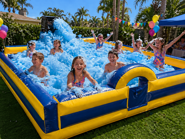 Blue Foam Party Add-ons