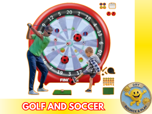 Inflatable Golf and Soccer