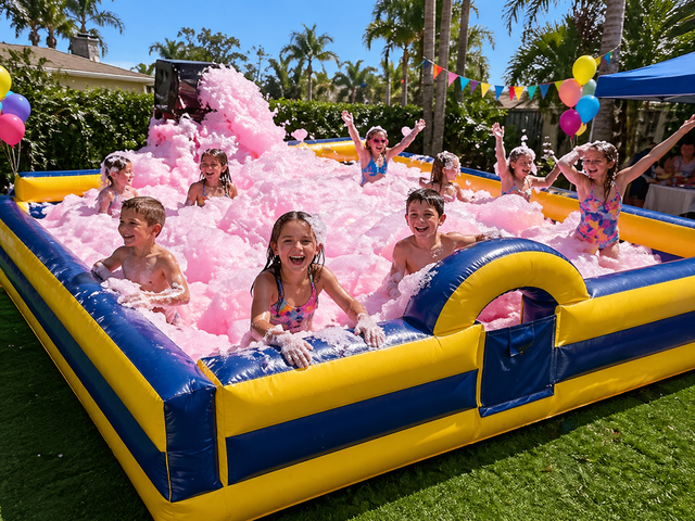 Pink Foam Party Add-ons