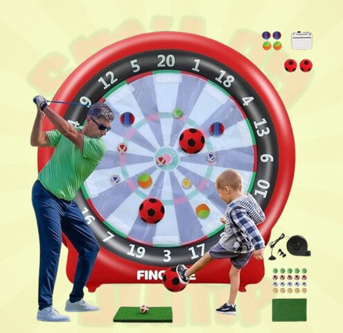 Inflatable Golf and Soccer