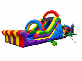 100' Royal Obstacle With Pool