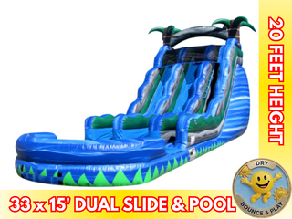 20'H Tropical Dual Slide Dry