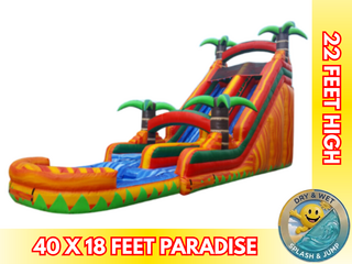 22'   Tropical Paradise -Dry slide