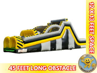 45'L and 18'H Toxic Obstacle