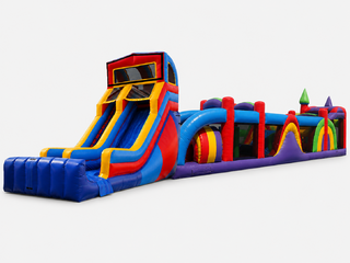 80' Royal Obstacle With Pool